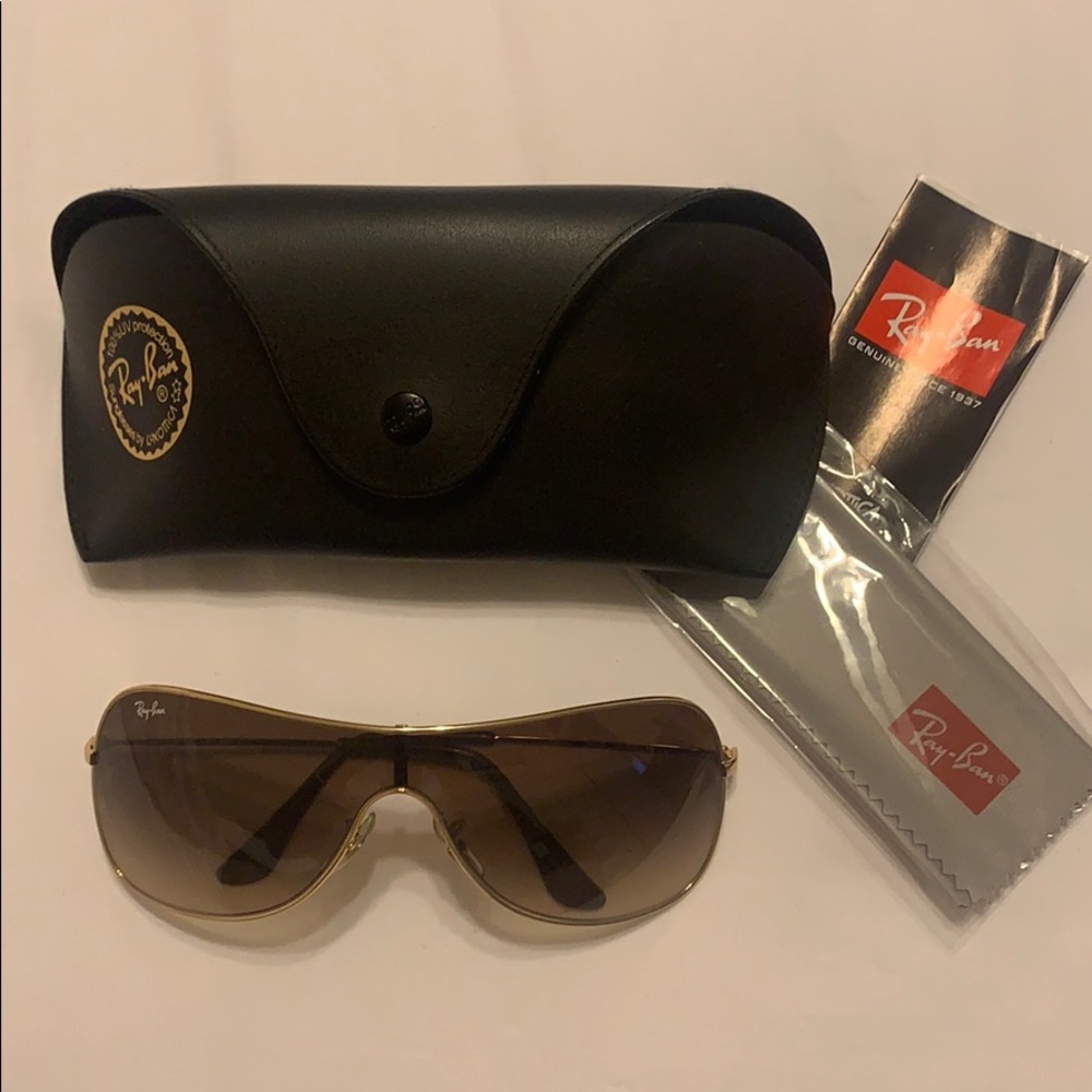 Gold Trim Ray Ban